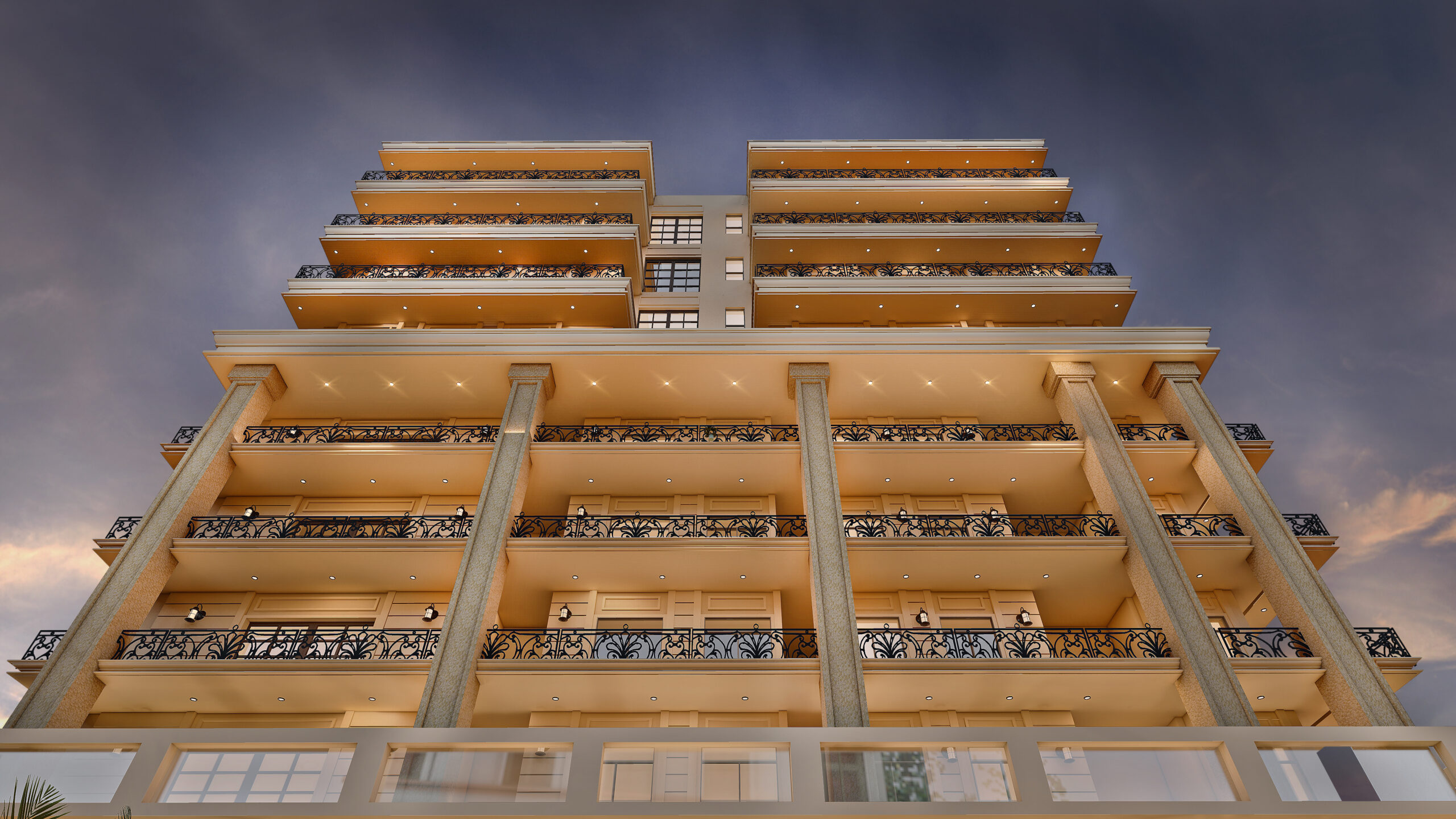 Broadcom tower project section